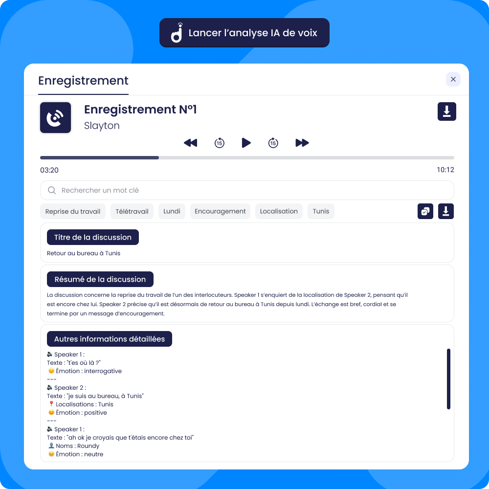 CRM alimenté par l'IA avec suggestions intelligentes et analyse de sentiment